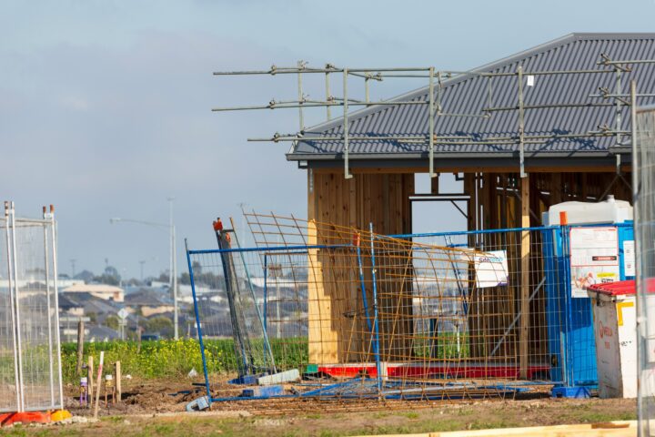 casa en construcción