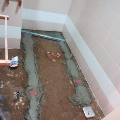 BAÑO DURANTE LOS TRABAJOS