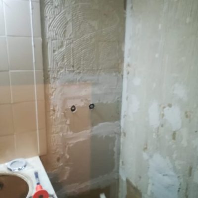 BAÑO DURANTE LOS TRABAJOS