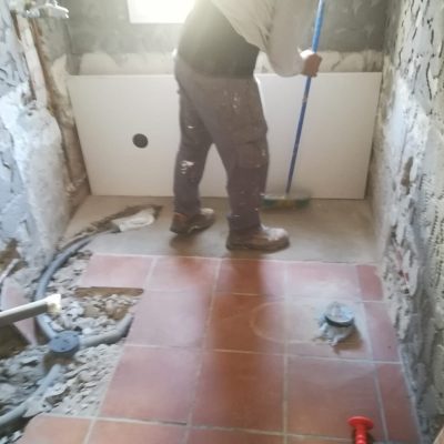 DURANTE LOS TRABAJOS